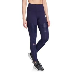 ALO MOTO NAVY LEGGINGS